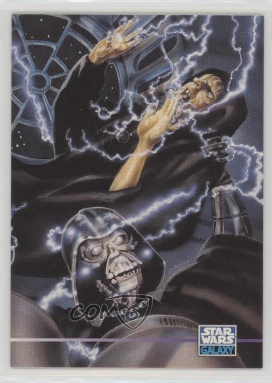 1995 Topps Star Wars Galaxy Series 3 Visioni Alternative #349 0a3