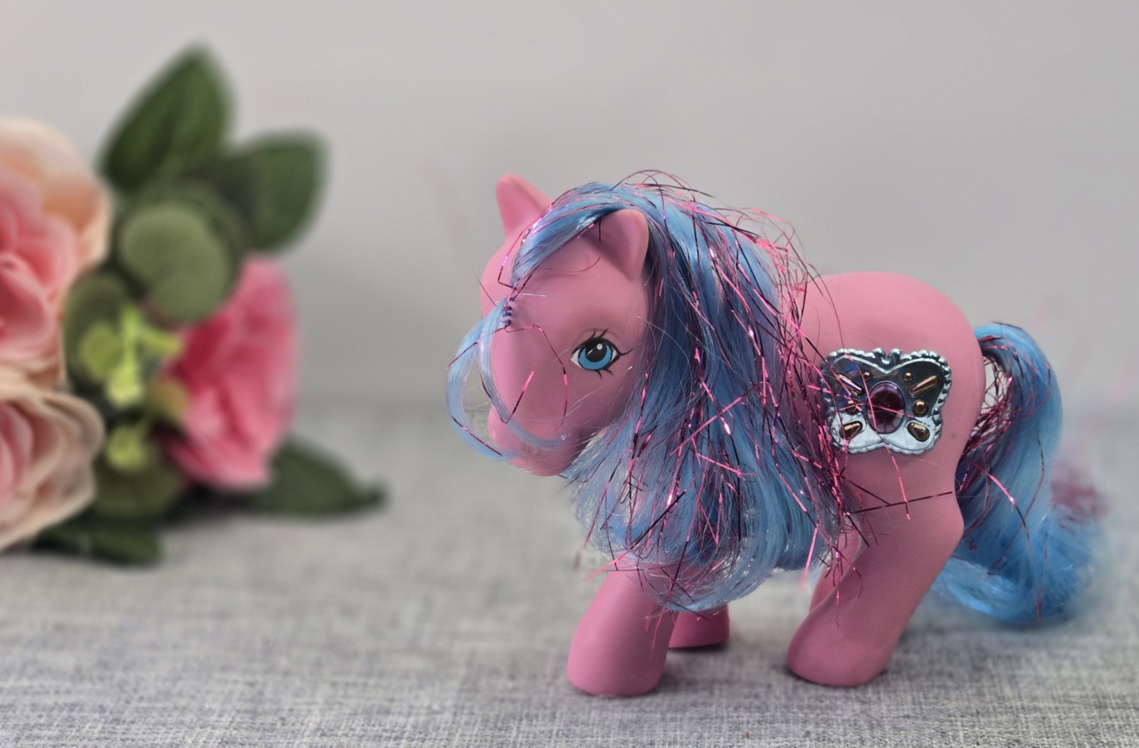 Vintage G1 My Little Pony Princess Primrose 1987 Hasbro Princess Ponies Pink