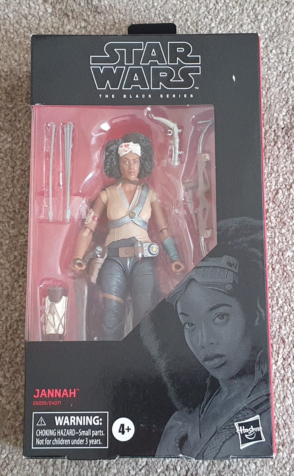 Star Wars The Black Series Modellino Jannah numero 98 6" pollici Hasbro