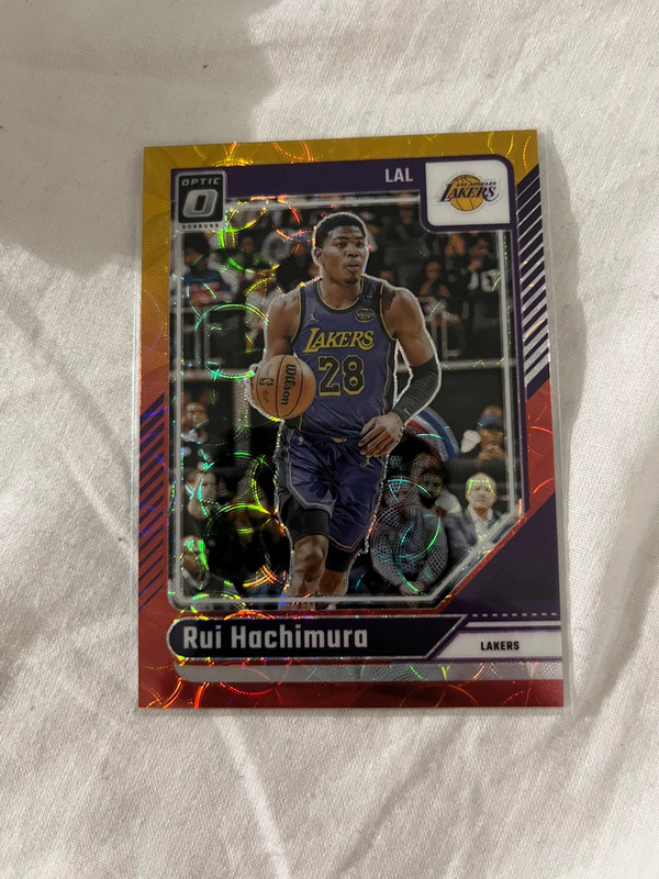 Carte basket nba panini donruss optic Rui hachimura 92/99