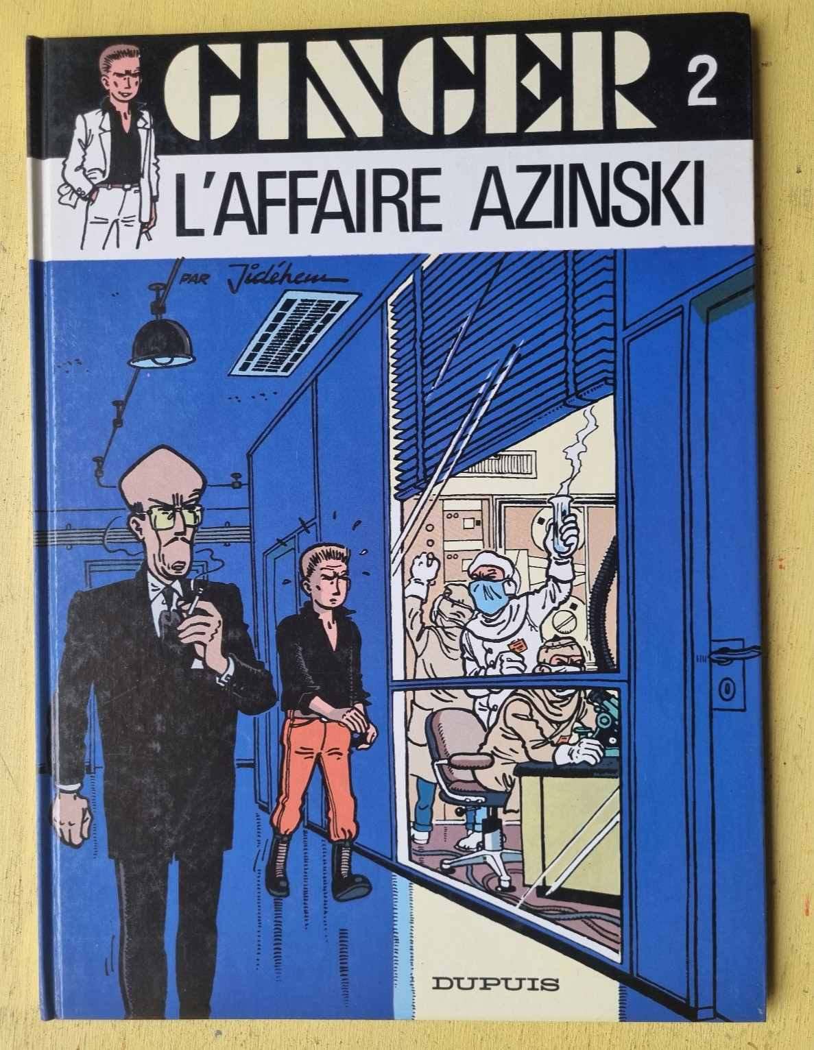 BD GINGER N° 2 Affaire azinski EO 1984 Jidehem TTBETAT F4GH25