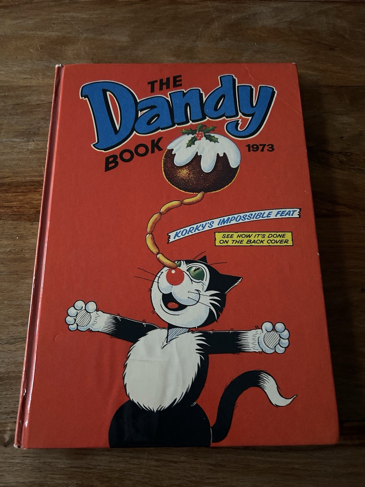 The Dandy Book 1973 Vintage Comic Strip Hardback -  Rare Annual.