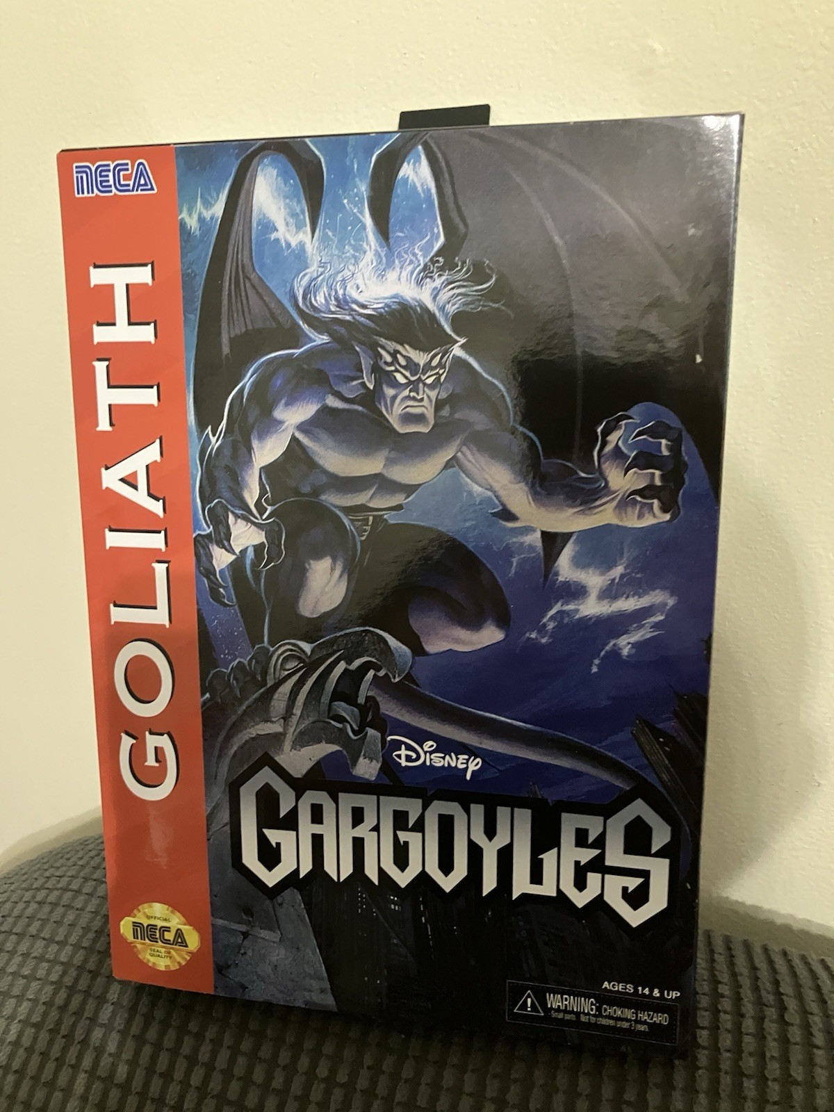 NECA Disney Gargoyles Golia Videogioco Aspetto Ultimate Action Figure Nuovo