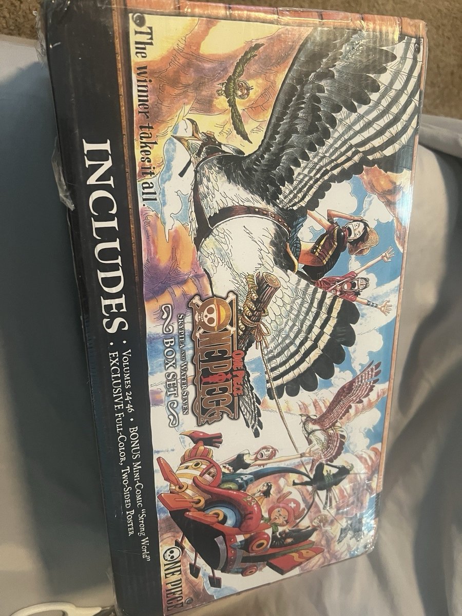 One Piece Box Set 2 Vol. Manga Skypeia e Water Seven 24-46