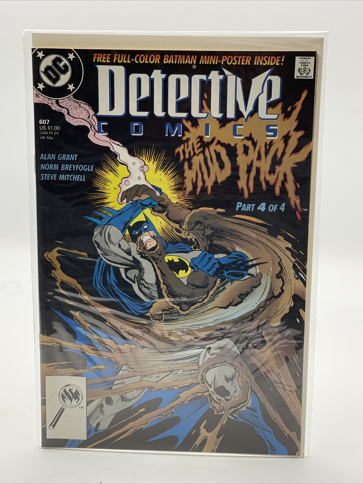 Detective Comics #607 (Oct 1989, DC) The Mud Pack Part 4 Of 4