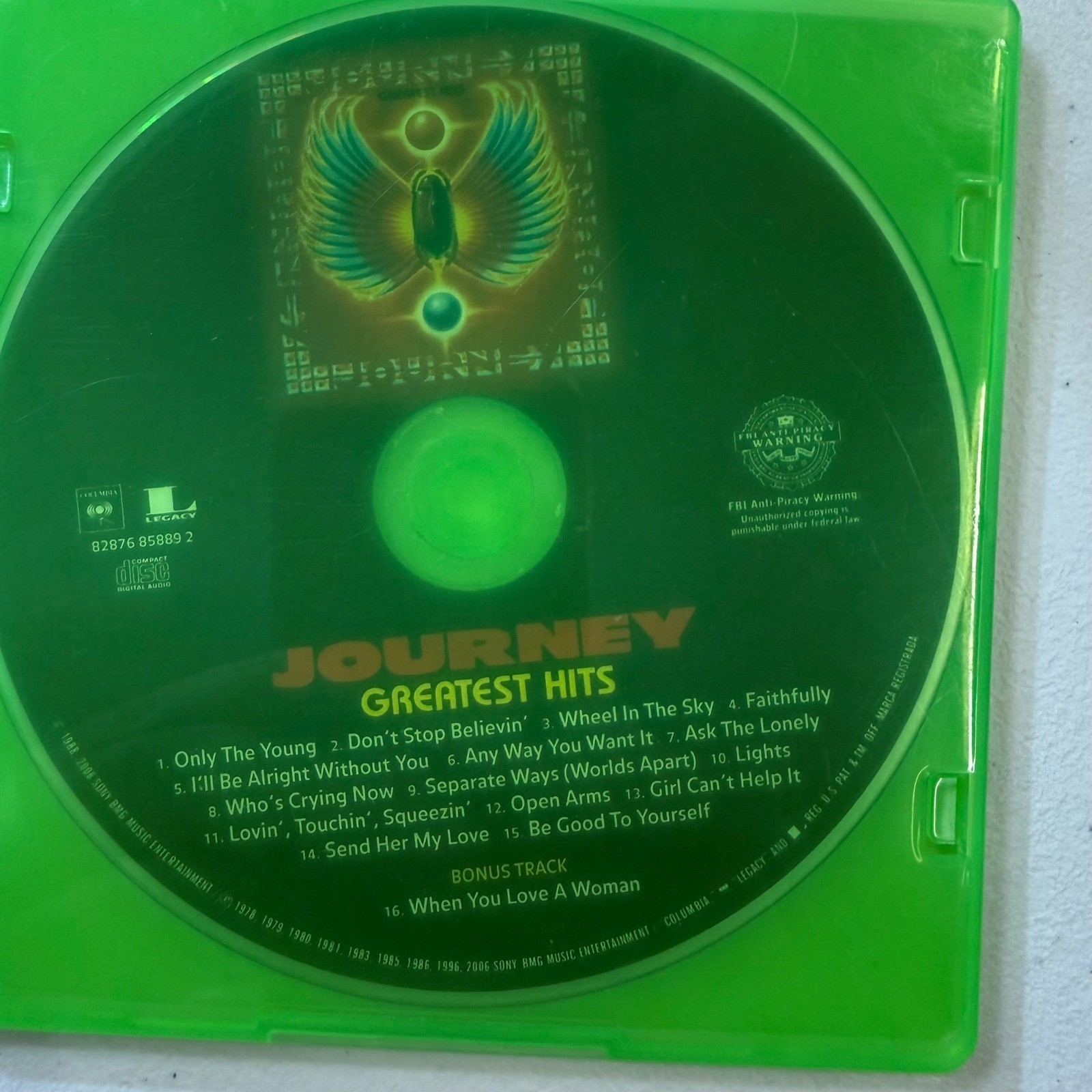 Journey Greatest Hits CD Album