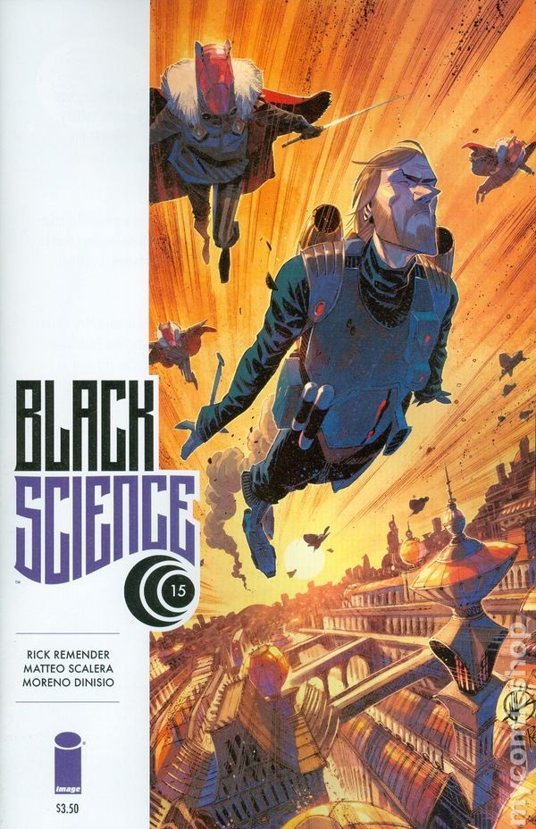 Black Science #15 VF 2015 Immagine Stock