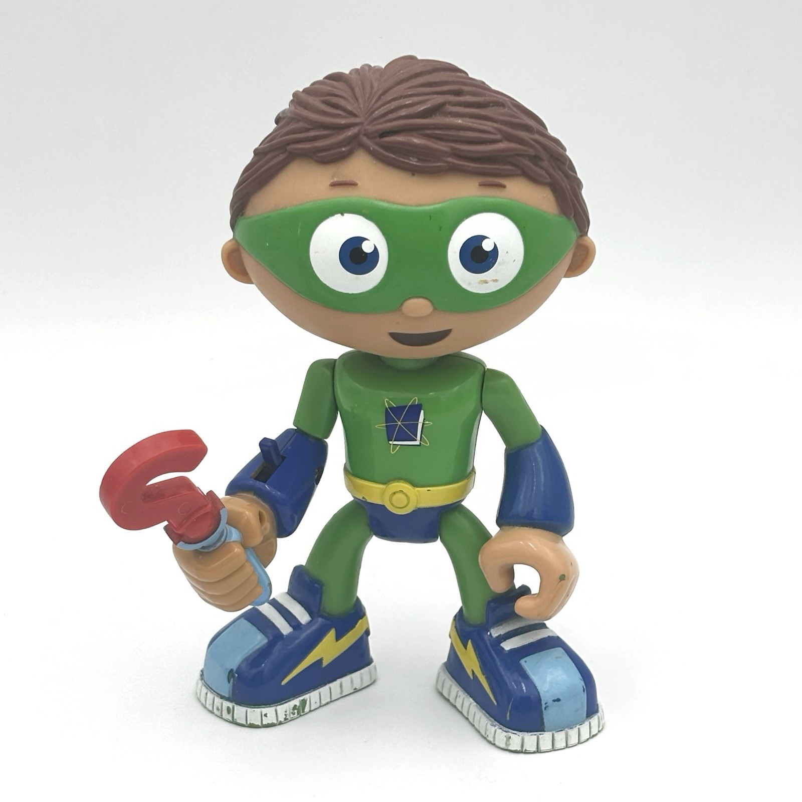 Modellino usato SUPER WHY Wyatt Learning Curve PBS 6" con bacchetta rotante