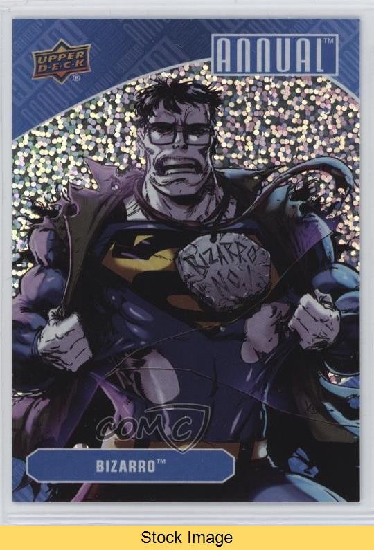 2023-24 Upper Deck DC Annuale Argento Scintillante Bizzarro #63 LEGGI 18d6