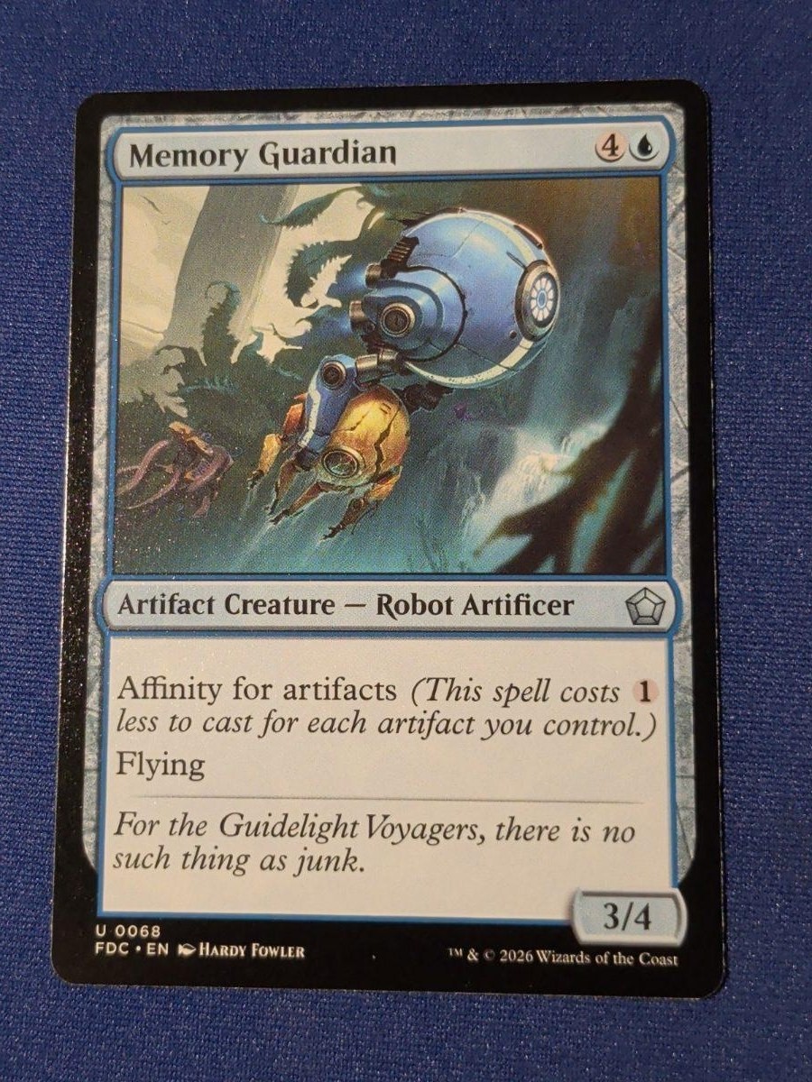 Memory Guardian Foundations Commander #68 quasi nuovo MTG