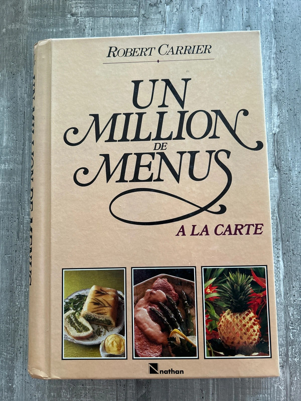 1 million de menus à la carte