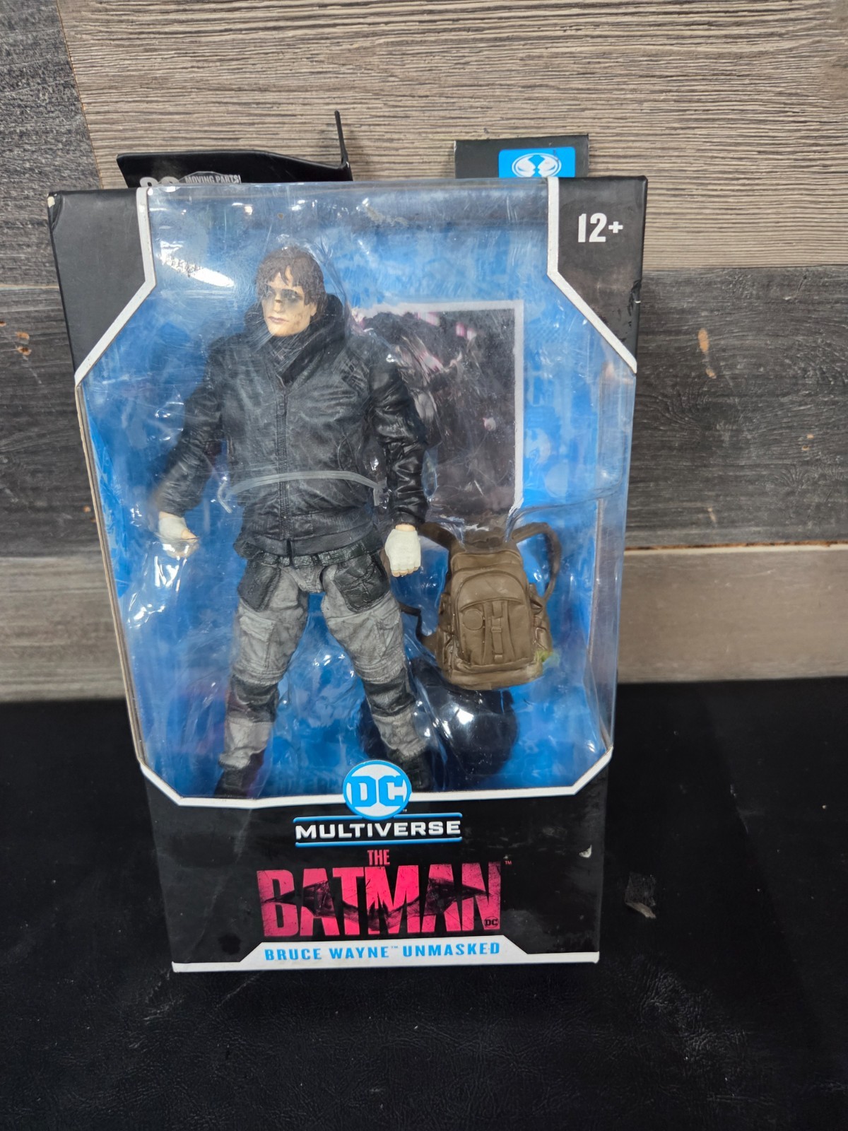 DC Multiverse The Batman BRUCE WAYNE UNMASKED 7” Figura McFarlane 2022