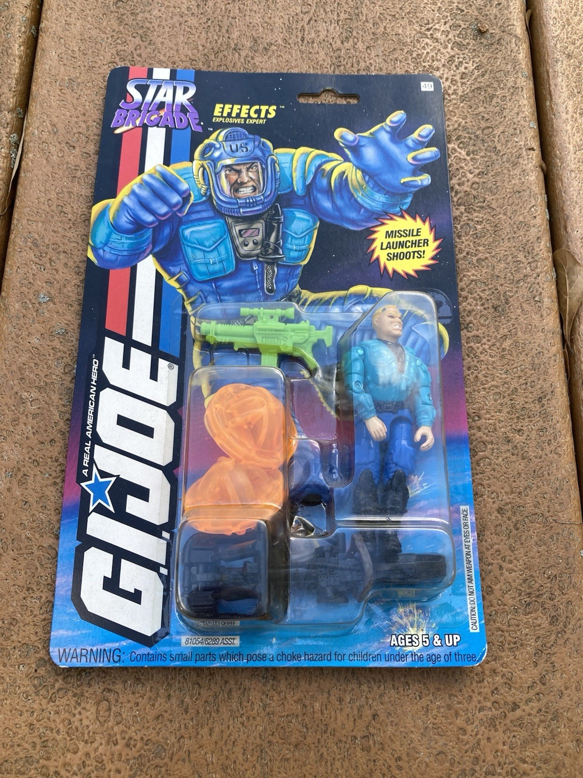Vintage 1992 GI Joe Hall of Fame Light Infantry Mission Gear 27503 Sealed