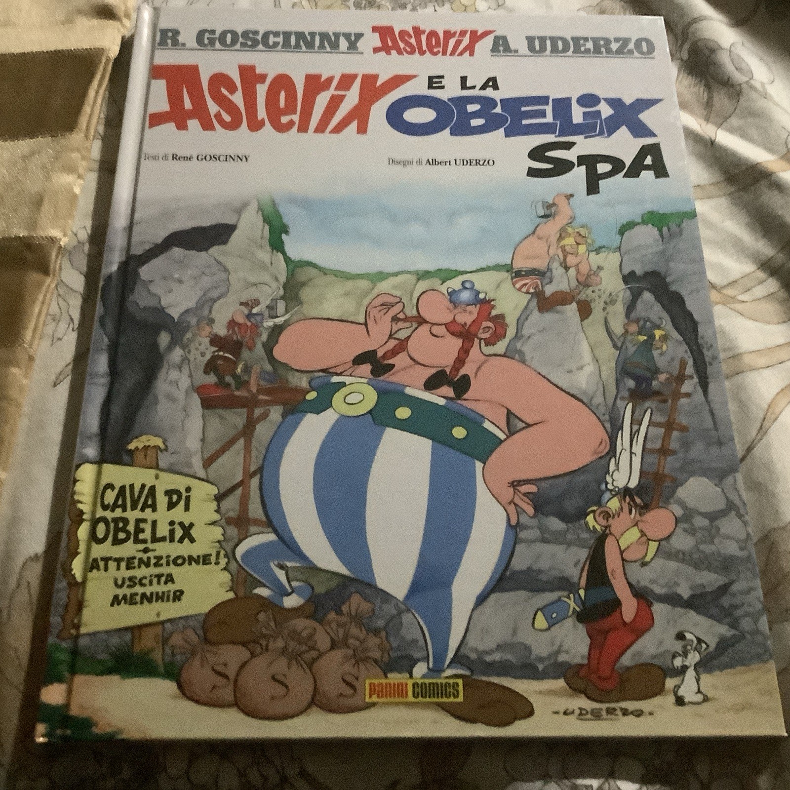 ASTERIX e la OBELIX SPA - Goscinny/Uderzo  - Ristampa Panini - come nuovo