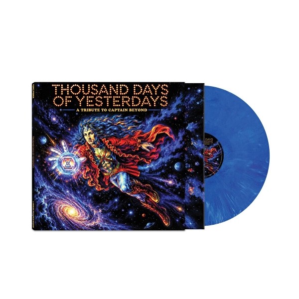 THOUSAND DAYS OF YESTERDAYS A TRIBUTE TO CAPTAIN BEYOND BLUE VINYL LP NEU