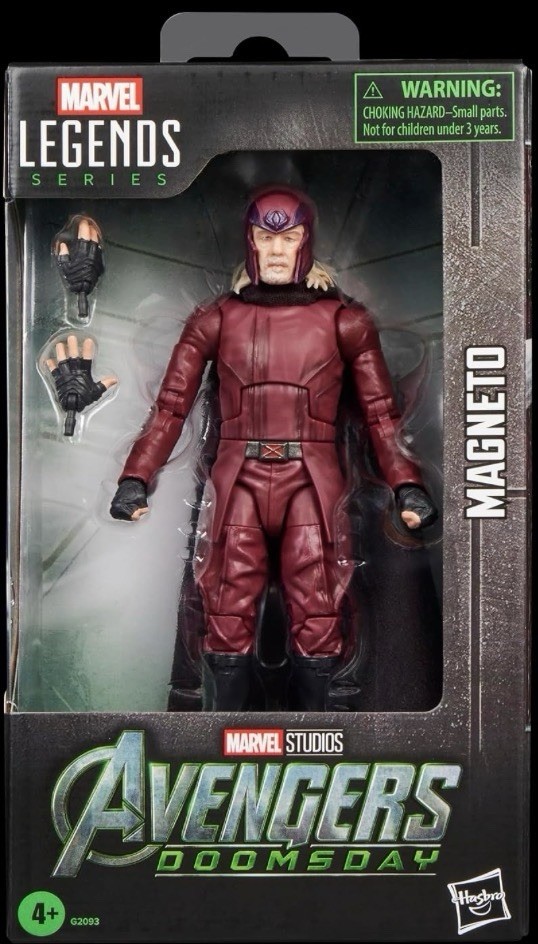 Avengers Doomsday Marvel Legends Magneto Amazon Exc 6 pollici action figure prevendita