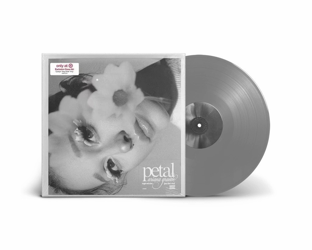 Ariana Grande Petal Al Cover Gray Sky Vinyl target exclusive PRESALE