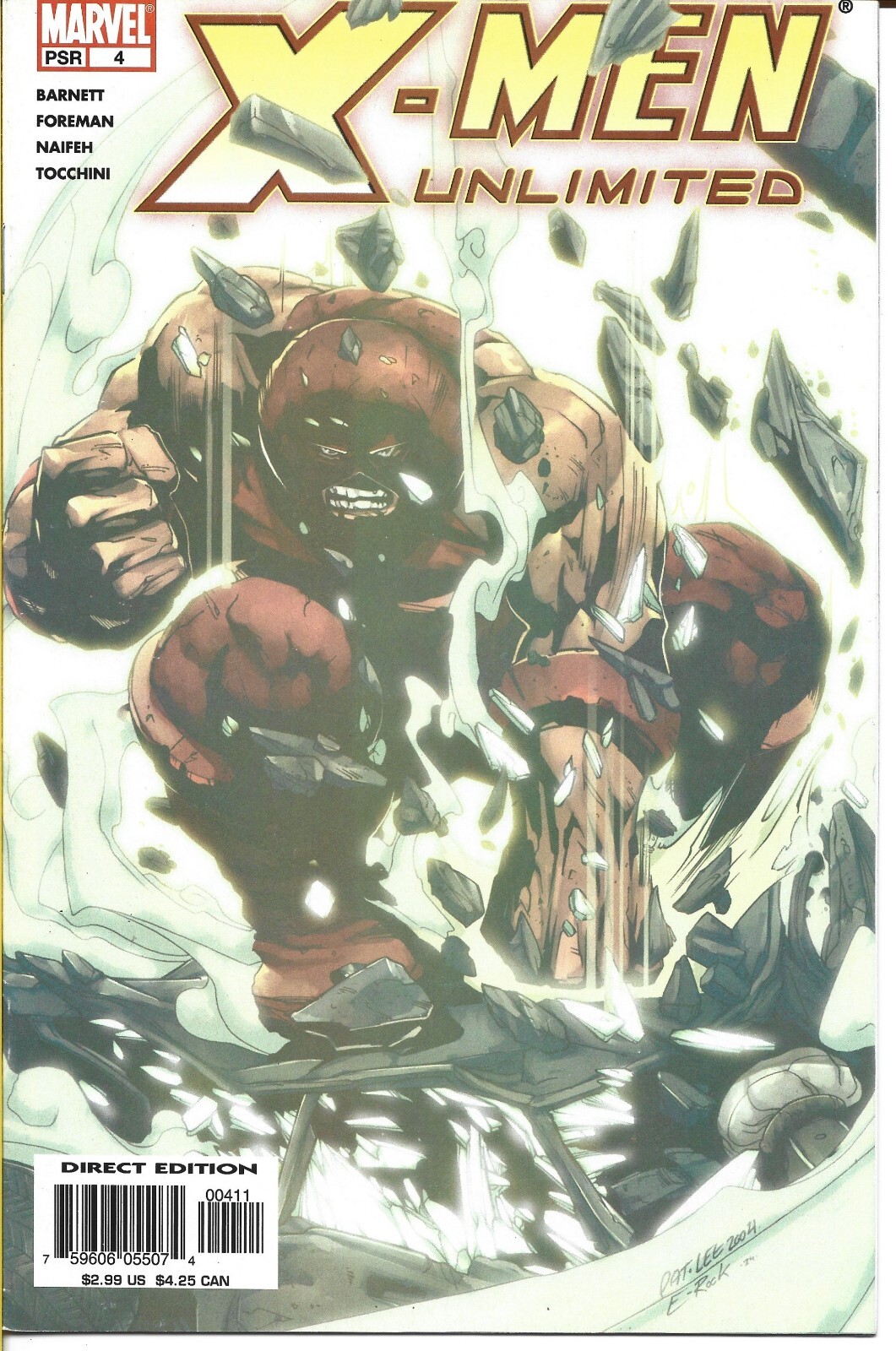 X-MEN UNLIMITED #4 MARVEL COMICS 2004 BAGGED AND BOARDED