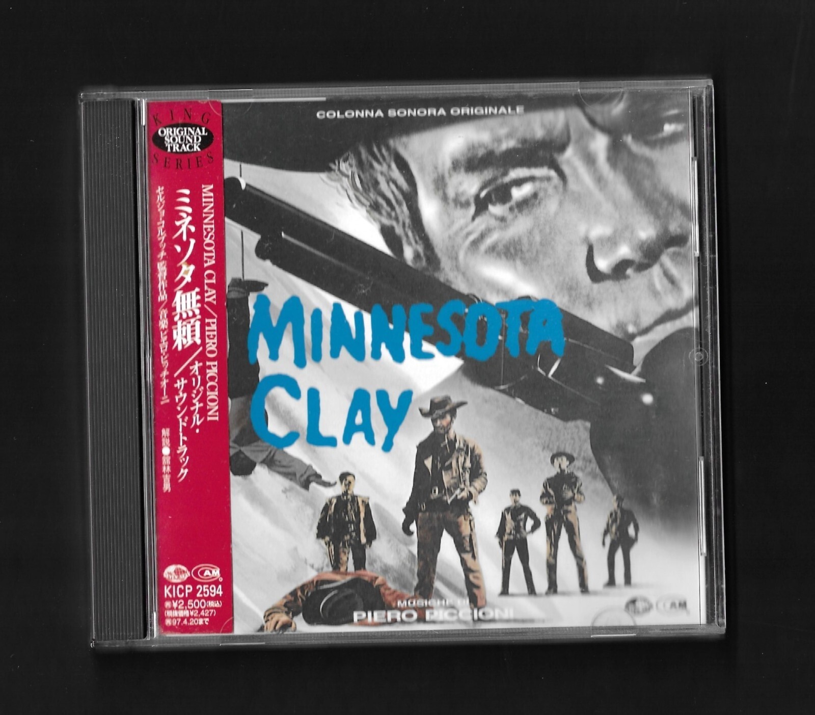 PIERO PICCIONI  MINNESOTA CLAY  CD SOUNDTRACK   ITALY SPAGHETTI WESTERN