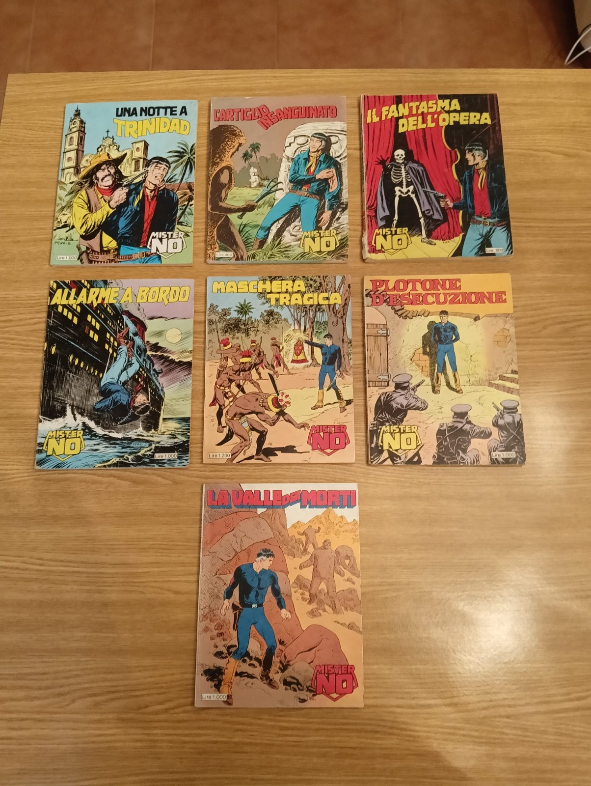 fumetto Hunter no, 7 pezzi