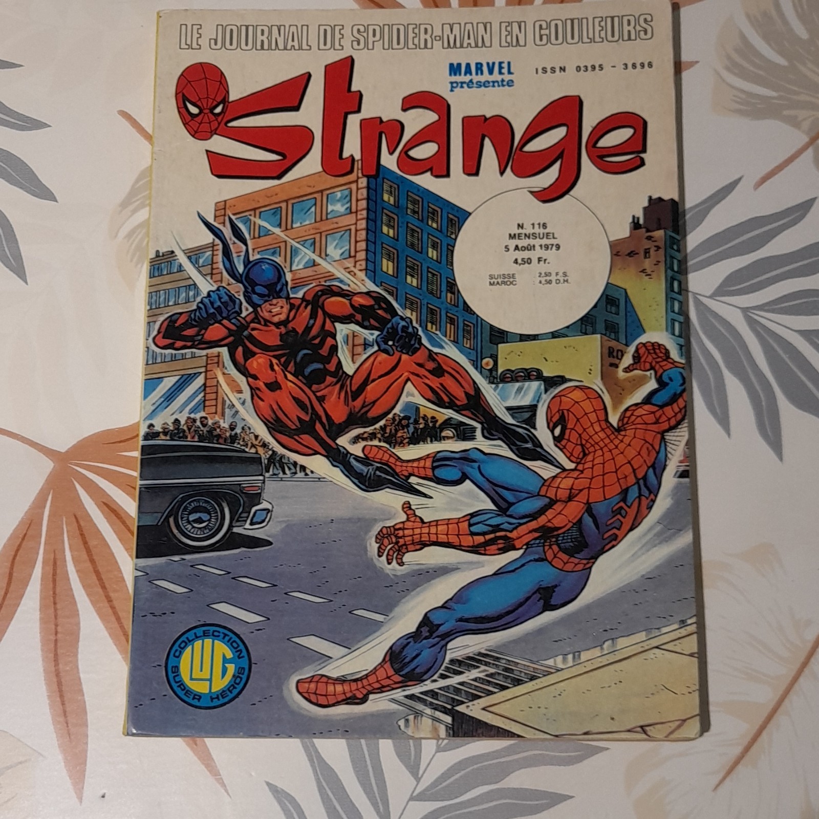 Éditions Lug Strange n°116 1979 Marvel Spider-Man Daredevil tout en couleurs