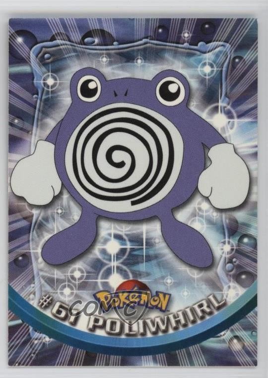 Poliwhirl seconda stampa (logo Topps nero) #61 1999 1gh7