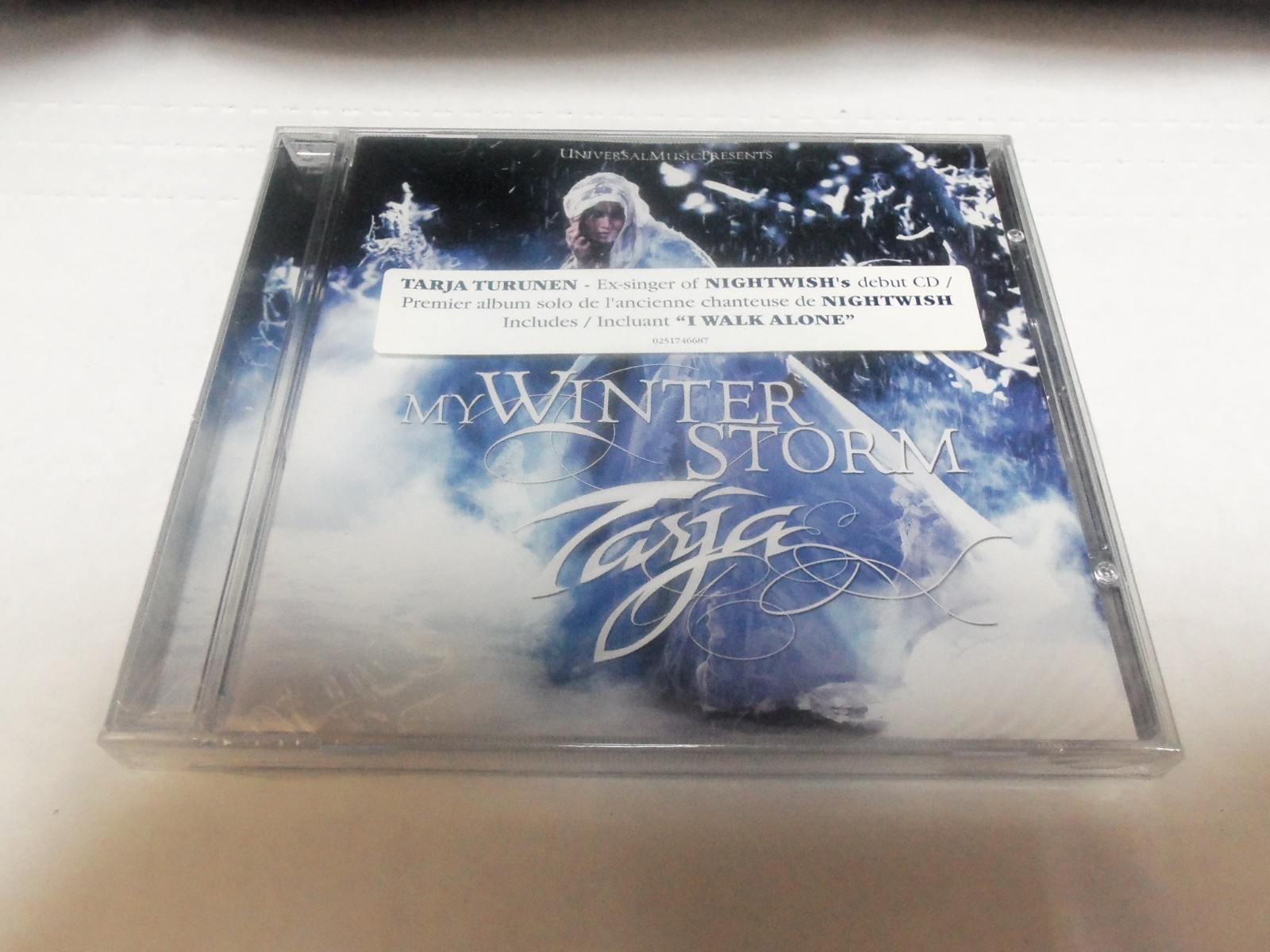 TARJA  TURUNEN  My Winter Storm   NEW-SEALED with HYPE DECAL  NIGHTWISH