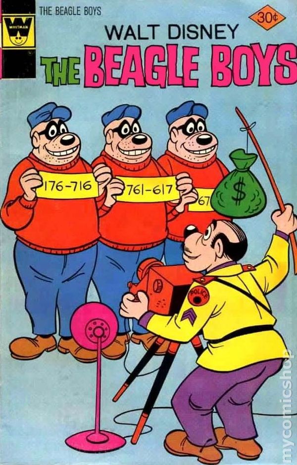 Beagle Boys #32 VG 1975 Stock Image Low Grade