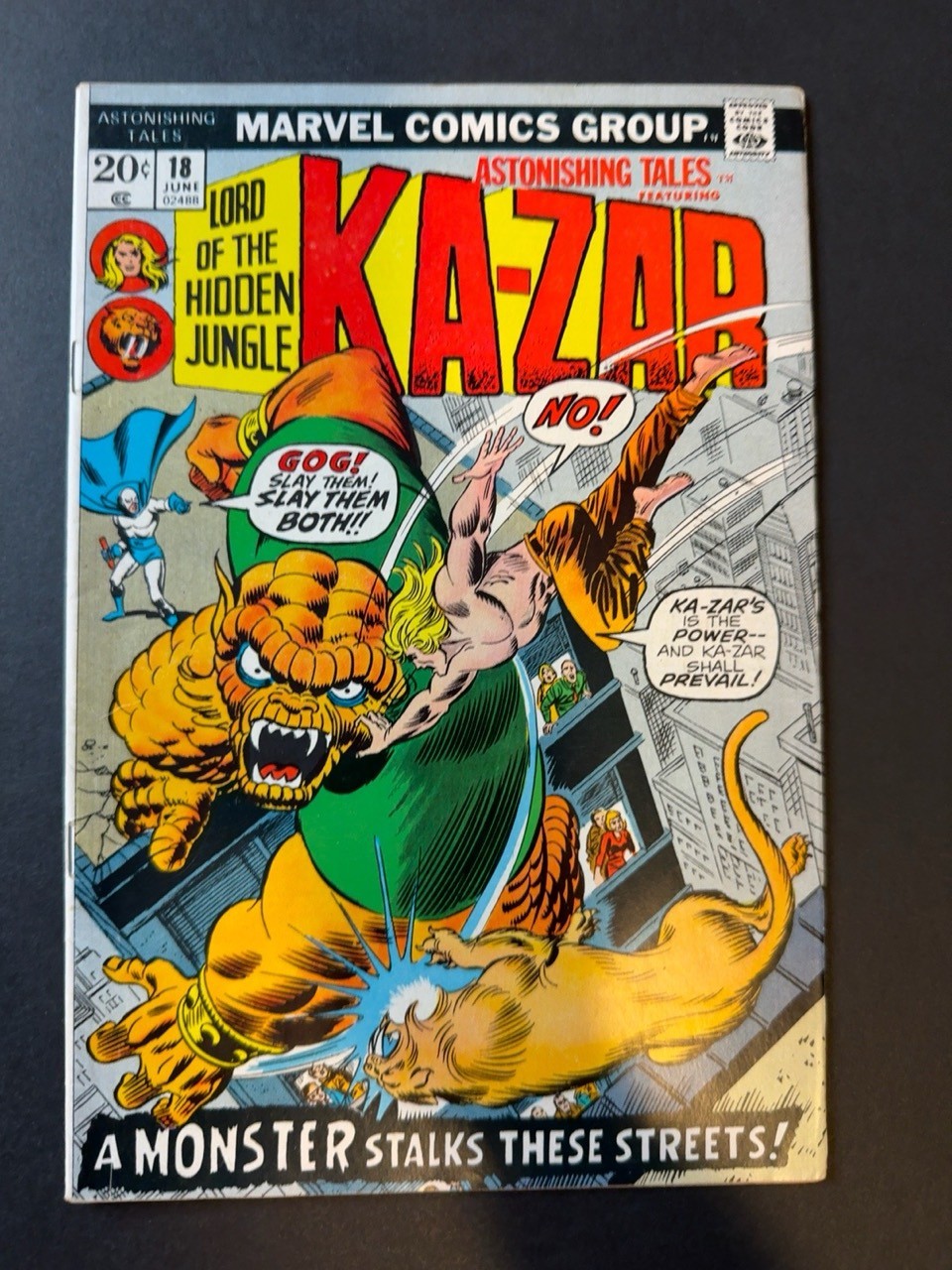Astonishing Tales #18 1973 Marvel John Romita Sr. Mike Friedrich 7.0