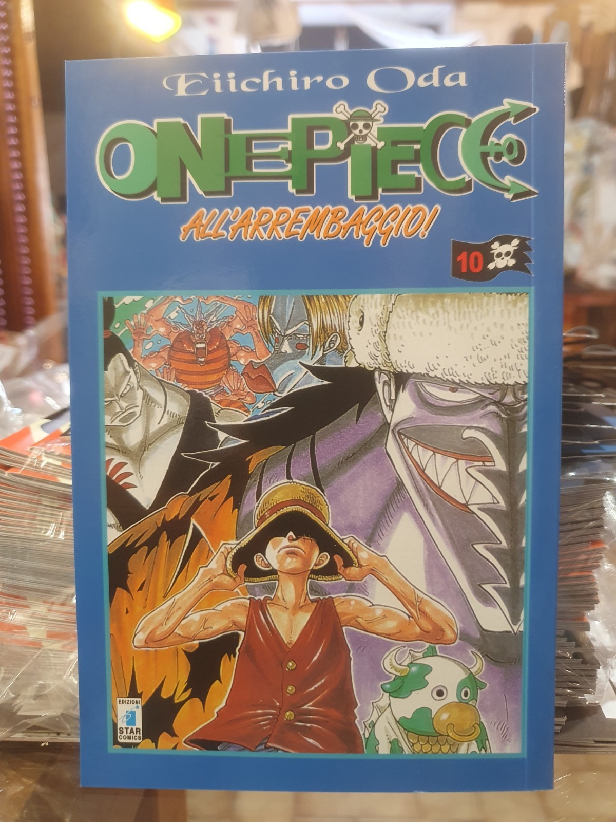 ONE PIECE NUMERO 10 - STAR COMICS - NUOVO SCONTO DEL 5%