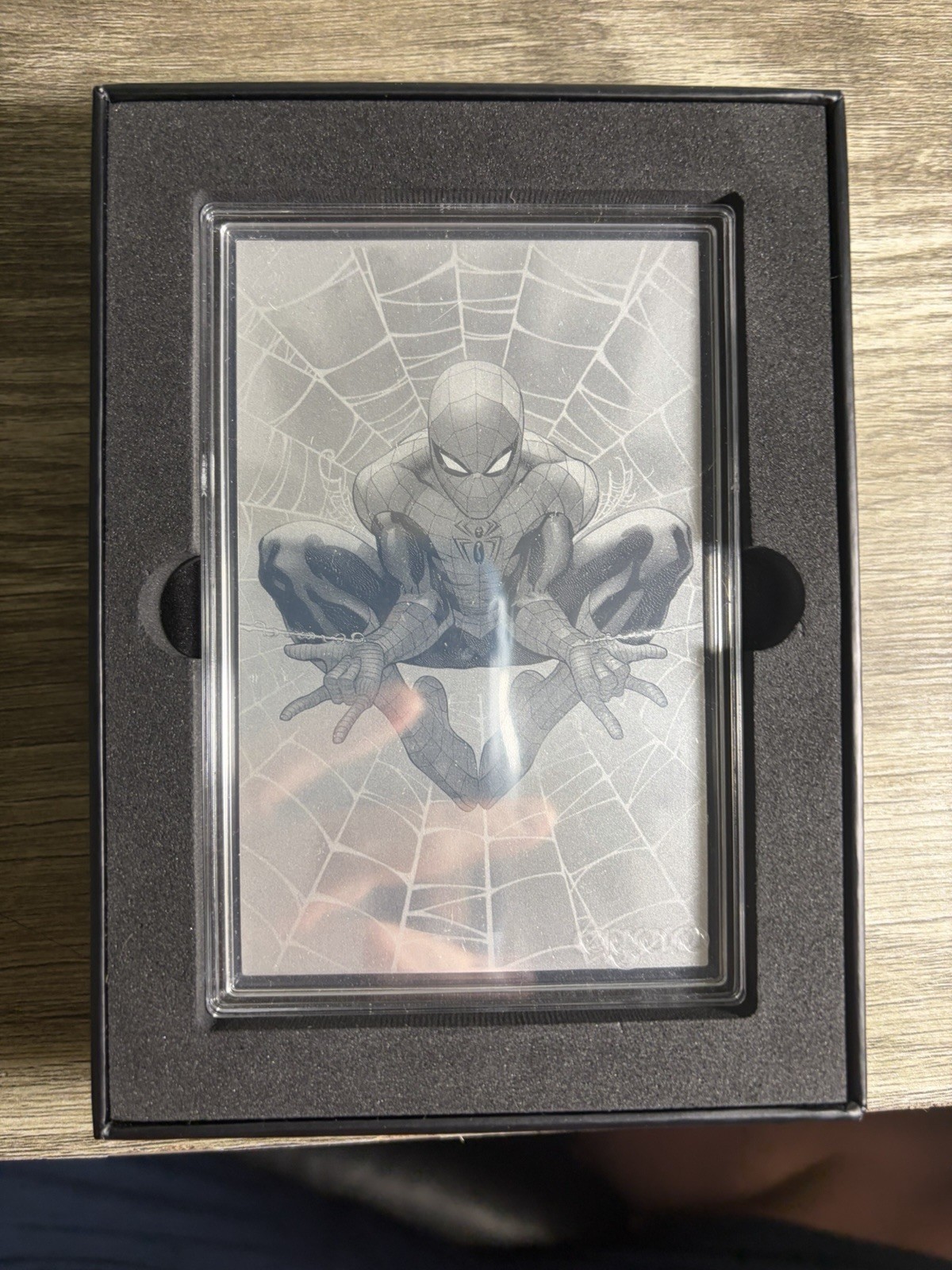 Agoro Marvel Spider-Man lamina incisa argento 5g .999 2025 #299/500 livello 3
