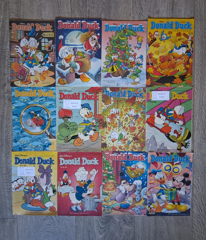 12x Donald Duck