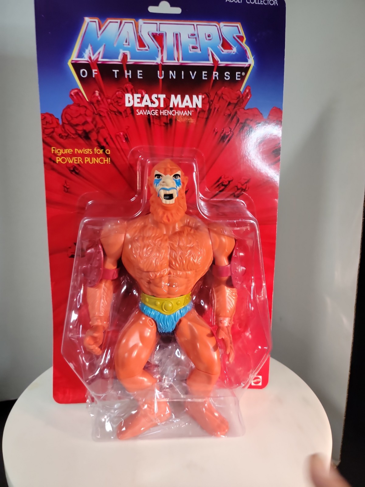 Matty Collector Beast Man GIANT 12-inch figure 2014 Masters of the Universe MOTU