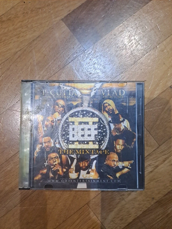 P-Cutta & Vlad - Beef the mixtape CD (Raro rap hip hop USA 2003)