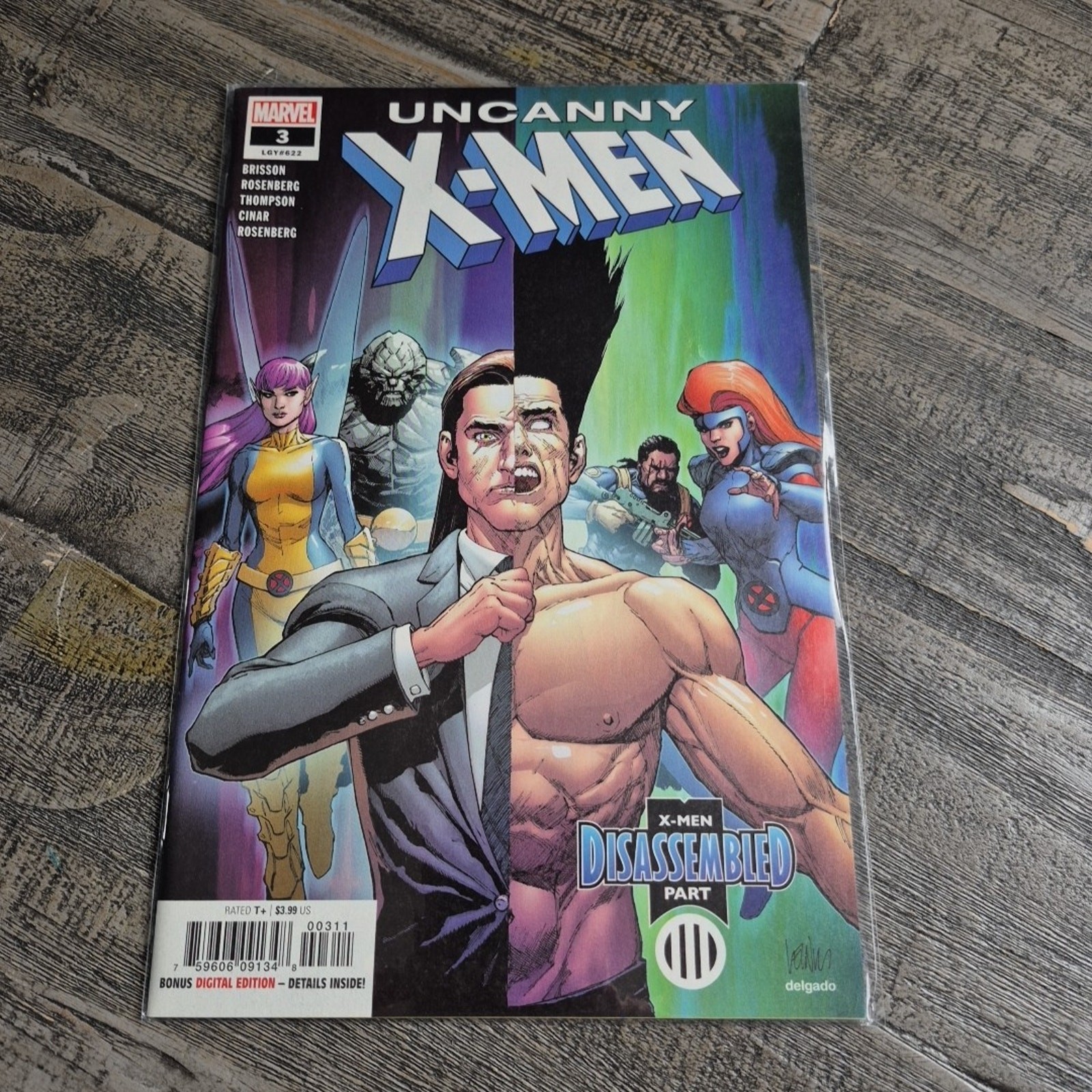 Uncanny X-Men Smontato #3 Fumetto 2019 Marvel Brisson Rosenberg Cinar