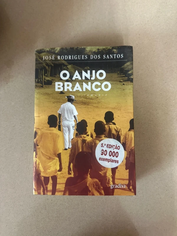 Livro o Anjo Branco de José Rodrigues dos Santos