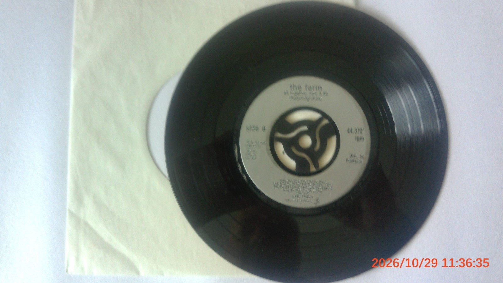 The Farm - All Together Now - 7” Vinyl Single.
