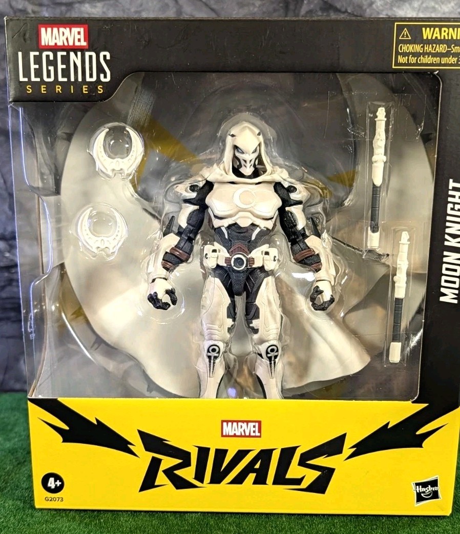 Hasbro Marvel Legends Series Marvel Rivals Moon Knight 1/12 Scale NIB