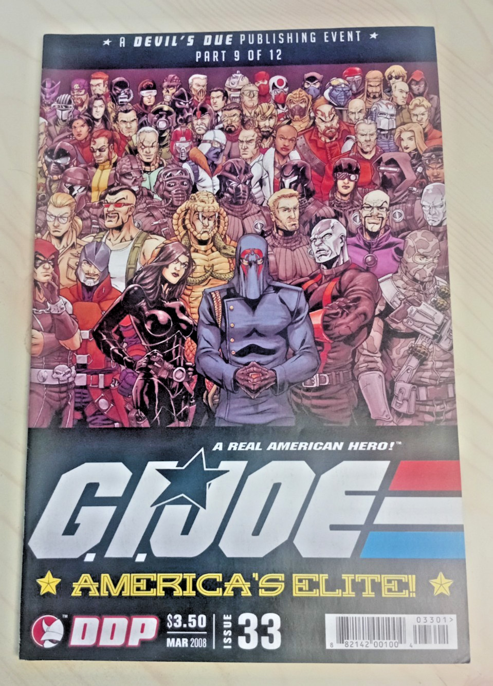 G.I.Joe Comic Book - Volume 2 - Issue 33 - March 2008 - Very Good