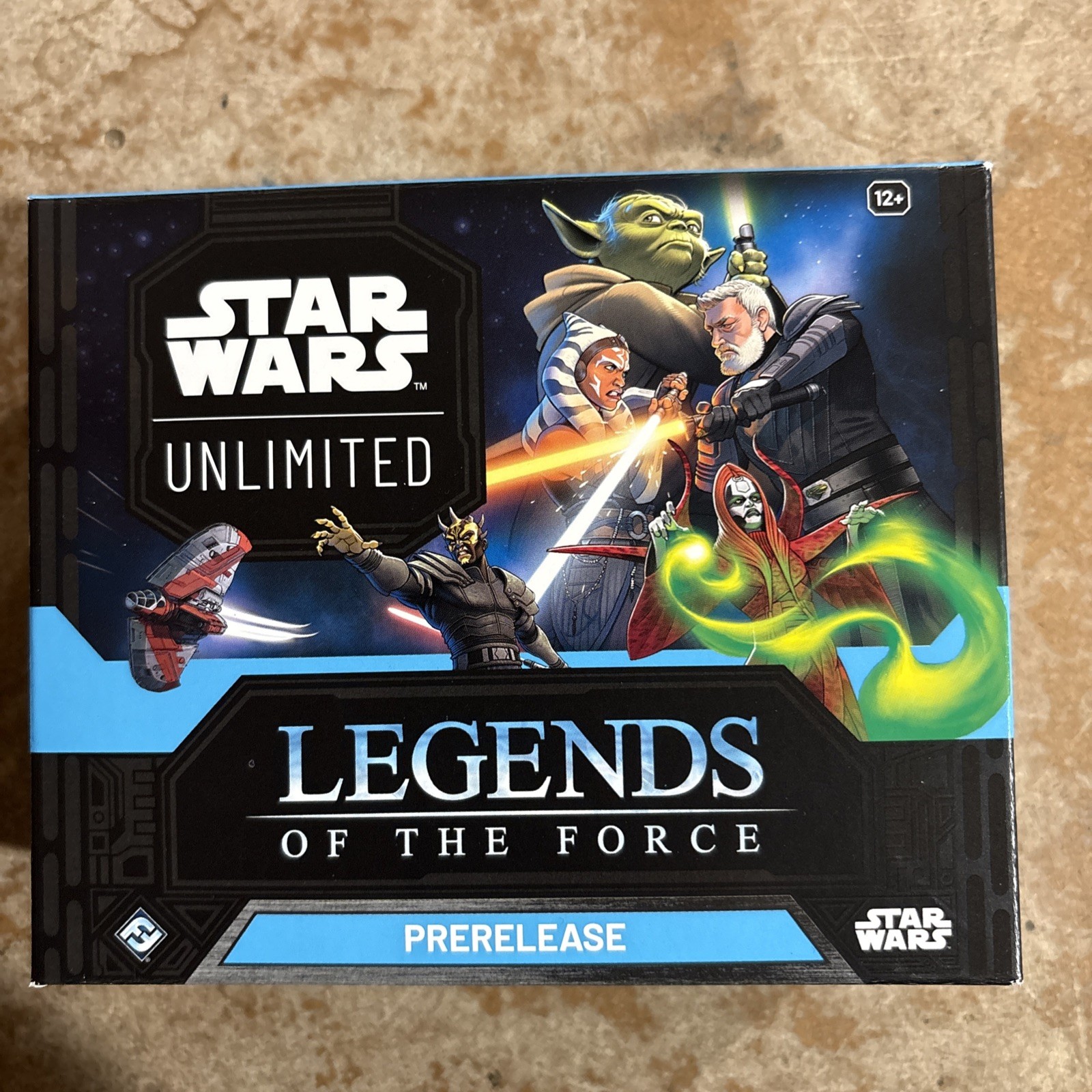 Star Wars Unlimited TCG Legends of the Force scatola pre-uscita sigillata