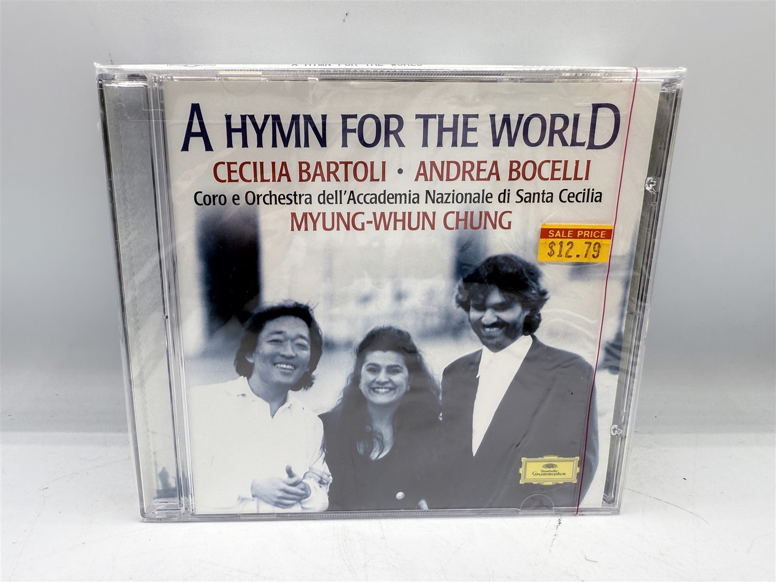 NEW SEALED CD A HYMN FOR THE WORLD CECILIA BARTOLI ANDREA BOCELLI