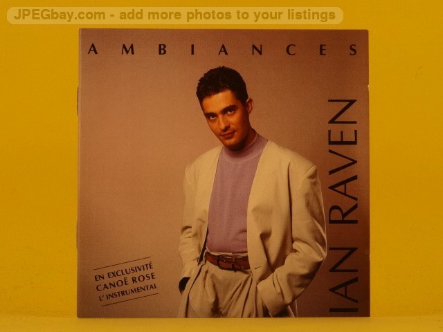 IAN RAVEN AMBIANCES (912) 20+ Track CD Album also Picture Sleeve MUSICAL ENTERTA