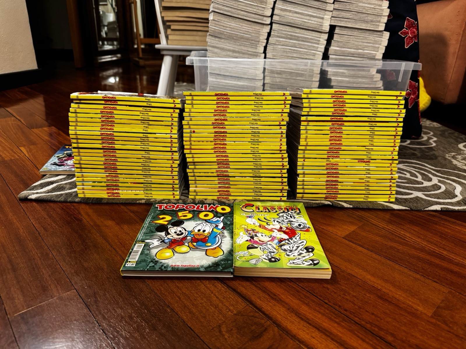 Disney Lotto fumetti Topolino, 80 fumetti in totale