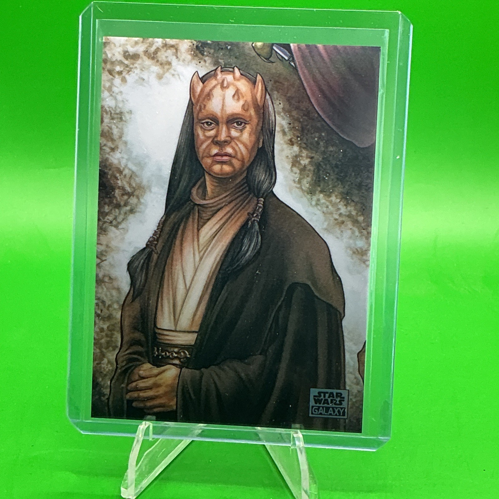 2026 Star Wars Galaxy Eeth Koth Original Art Puzzle Card JC-7 SP