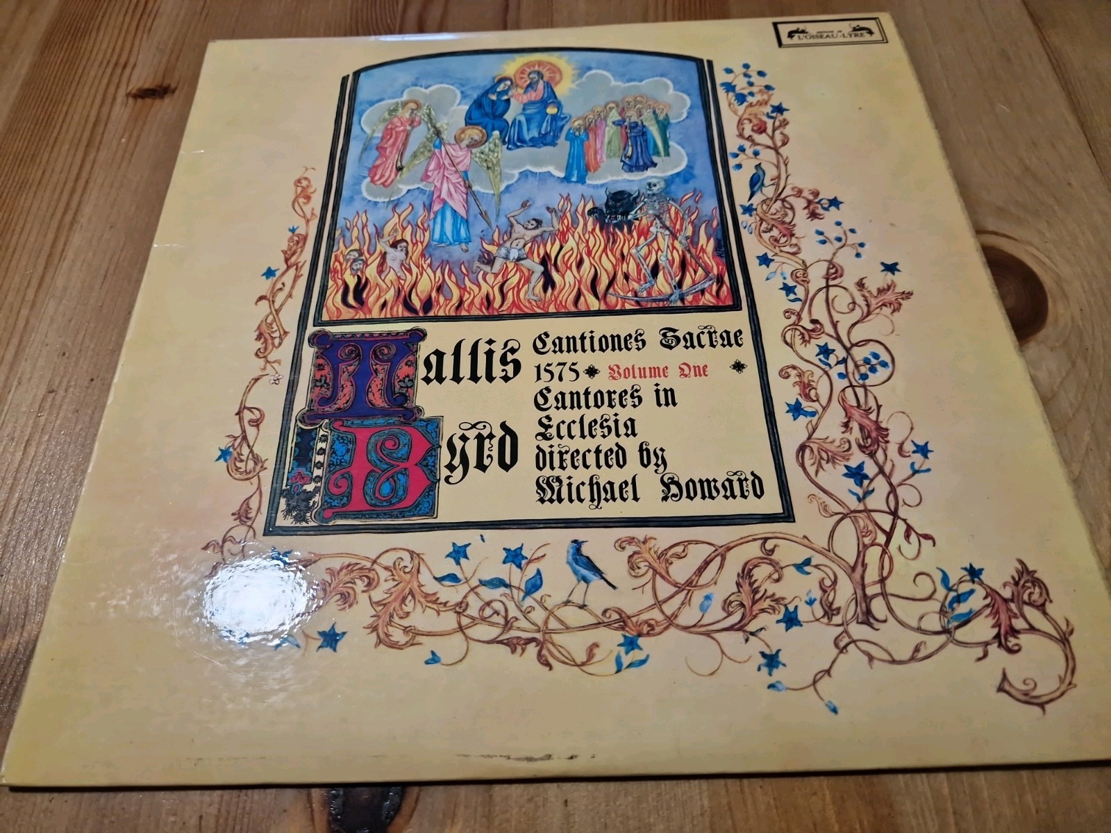 Tallis/Byrd-Cantiones Sacrae 1575-vinyl LP-L'Oiseau Lyre-VG+/VG