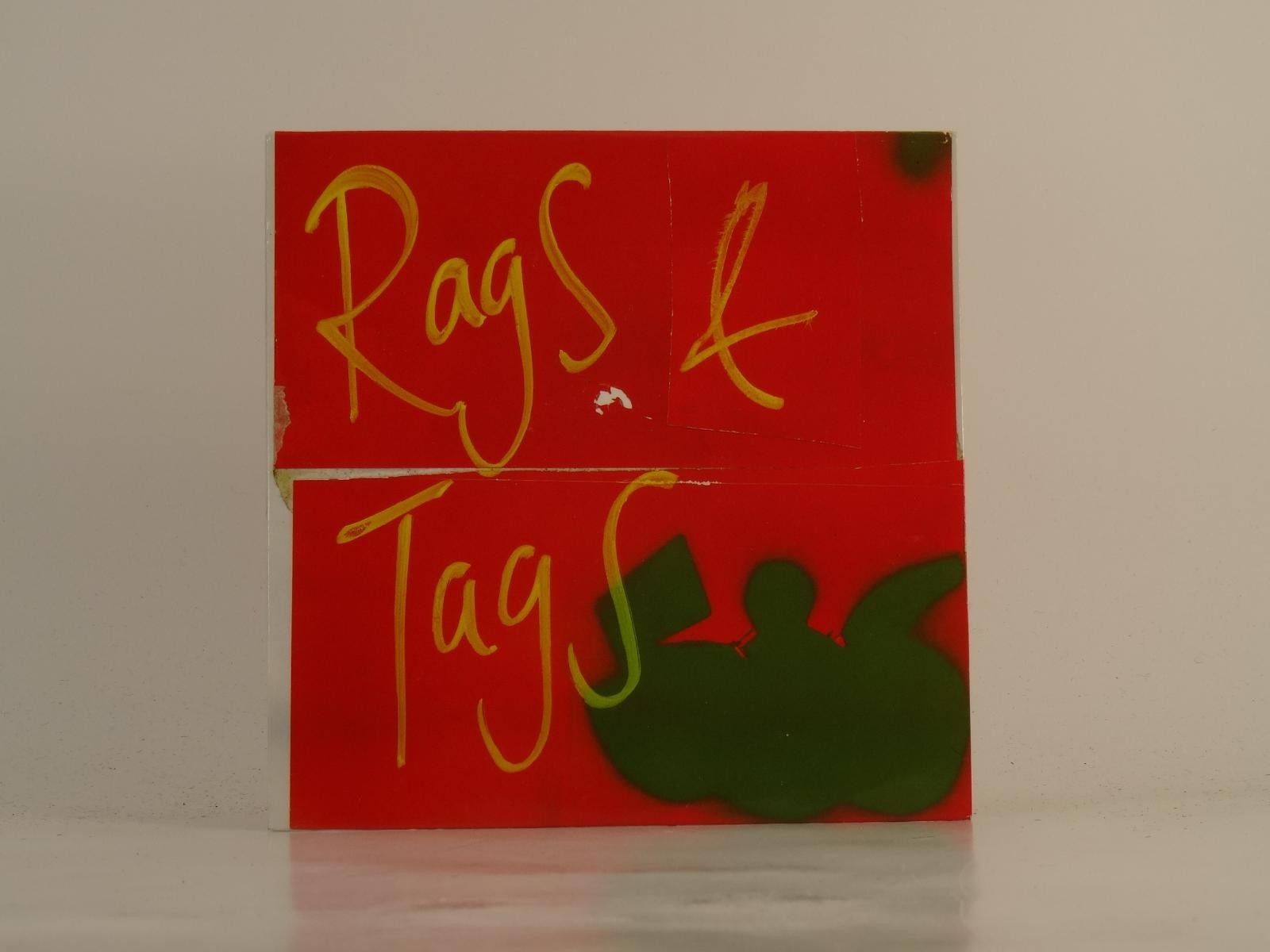 586 RAGS AND TAGS (D80) 2 Track Promo CD Single plus Card Sleeve 