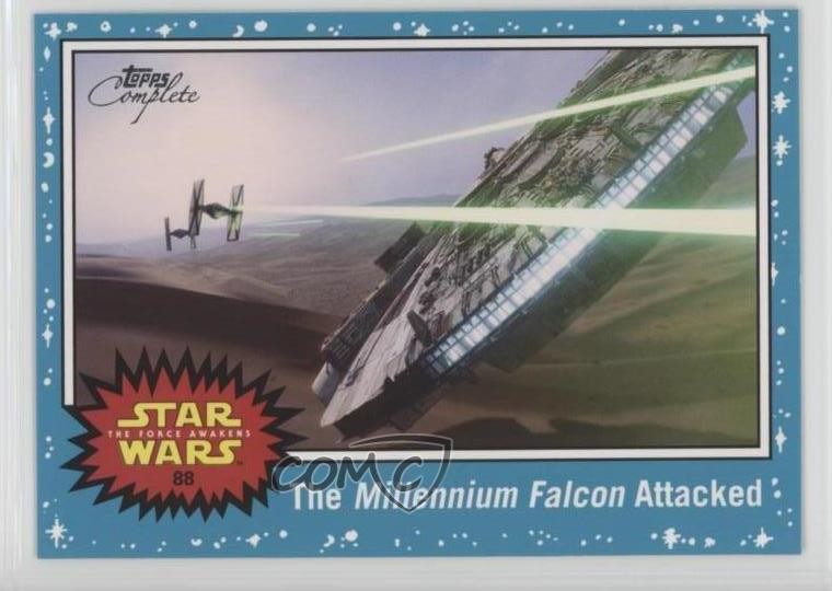 2016 Topps Star Wars Complete The Force Awakens Journey to #88 0w6