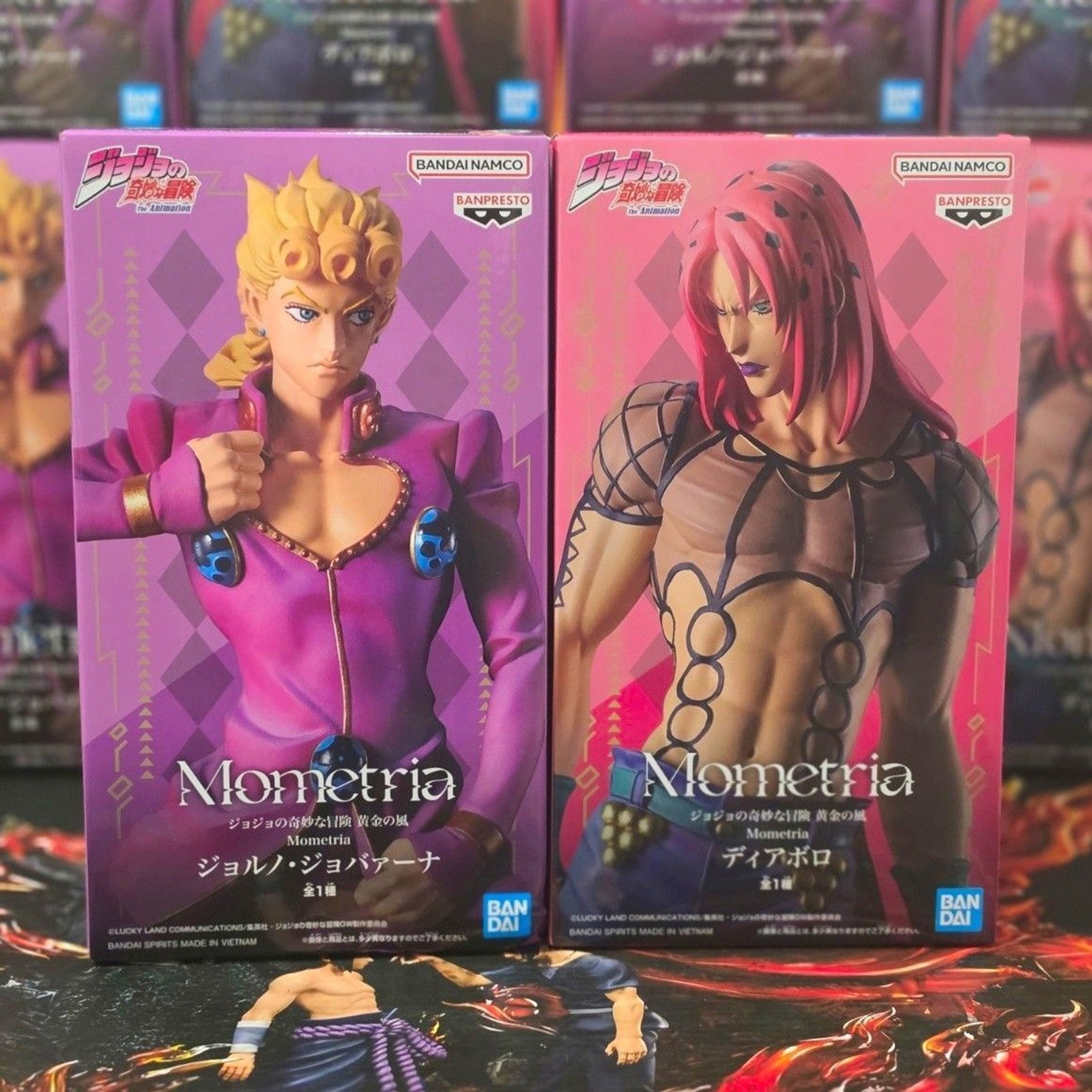 BANPRESTO JoJo's Bizarre Adventure Mometria Giorno Giovanna & Diavolo