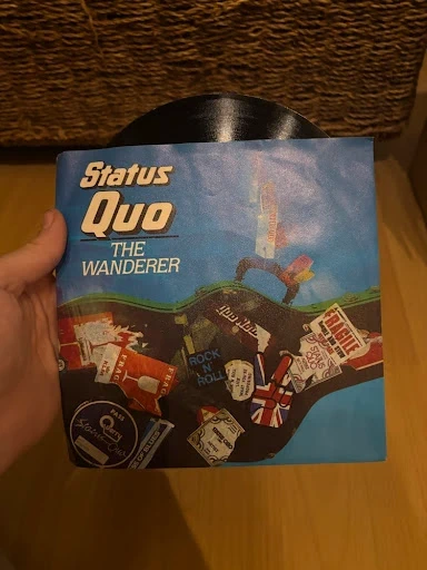 7" Vinyl Single Status Quo - The Wanderer