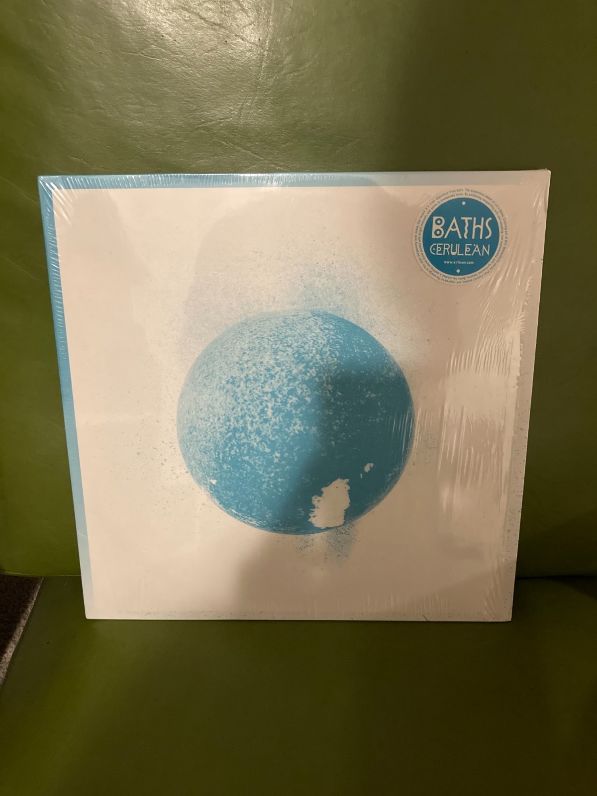 Baths – Cerulean LP Vinyl 2010 In Shrink Excellent Electronic Hip Hop